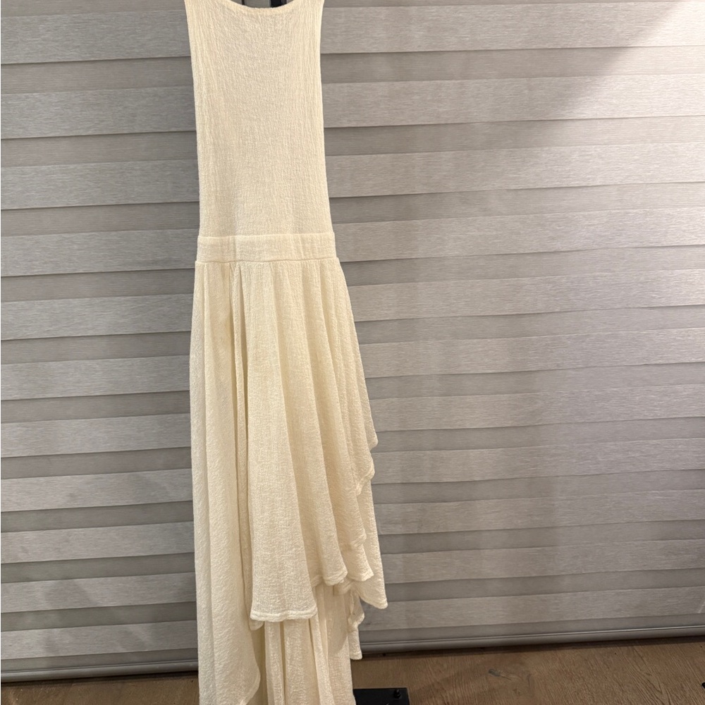 Free People Beach Cream Maxi Dress